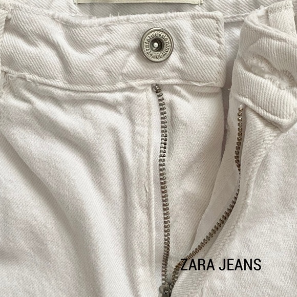 ZARA Jeans Trafaluc Denim Wear Ankle Cropped Size 4 - Picture 7 of 14